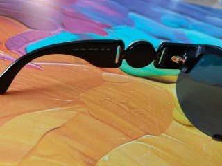 Gafas de Sol Versace ORIGINALES Negras y Doradas