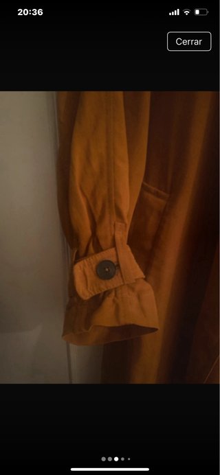 Trench Zara Marrón  Talla S pero ancha.