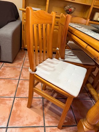 Muebles de comedor de madera