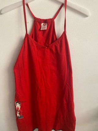 Pack Neceser y Vestido/camison Betty Boop Rojo