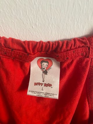Pack Neceser y Vestido/camison Betty Boop Rojo