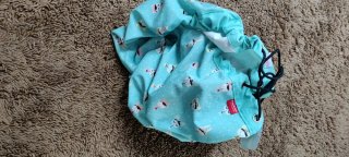 Saco manta de juguetes infantil con estampado