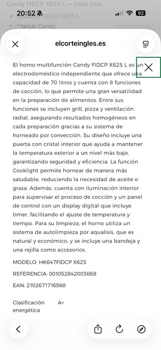 Horno Candy