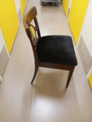 2Sillasoriental madera y terciopelo