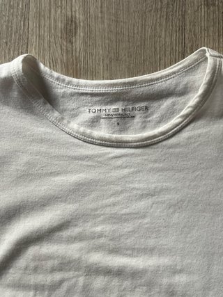 Camiseta Tommy Hilfiger Blanca Talla S