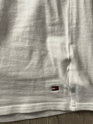Camiseta Tommy Hilfiger Blanca Talla S