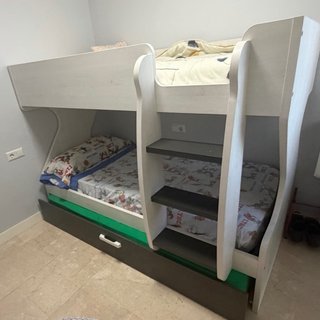 Literas con cama supletoria