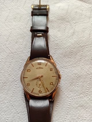 2 Relojes Cuerda Años 40-50 Certina