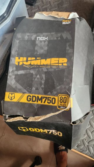 Fuente Alimentación PC Gamer Roja