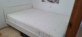 Lit IKEA 140x200cm + somier + matelas