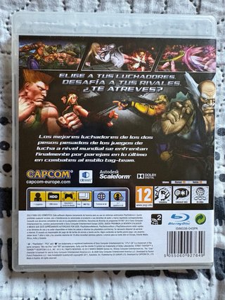 Street Fighter X Tekken PS3 Completo + Manual