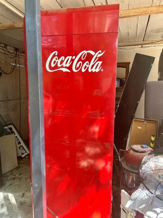 Nevera Vitrina Coca-Cola Roja