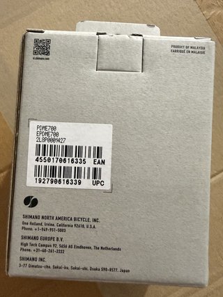 Pedales Shimano PD-ME700 SPD