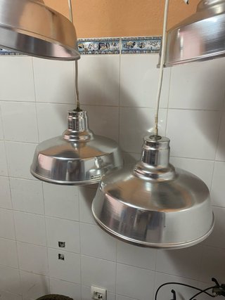 Lámparas de acero inoxidable para negocio