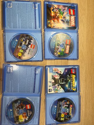 Pack 4 Juegos Lego PS4