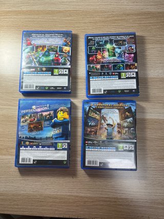 Pack 4 Juegos Lego PS4