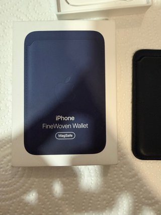 Cartera iPhone MagSafe Azul Marino