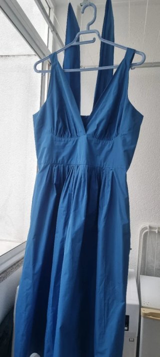 Vestido azul Roberto Verino