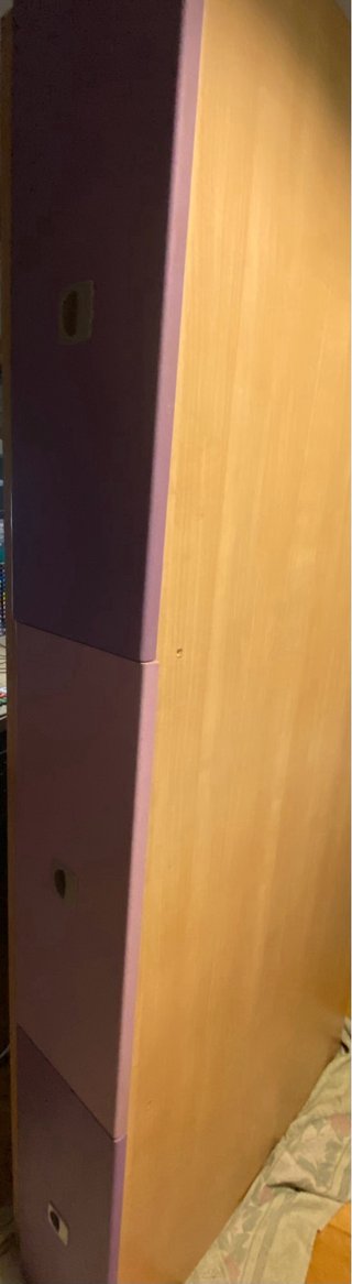 Cajonera bajo cama de madera