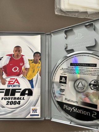 3 Juegos PS2: NBA Live 08, FIFA04, athens 04