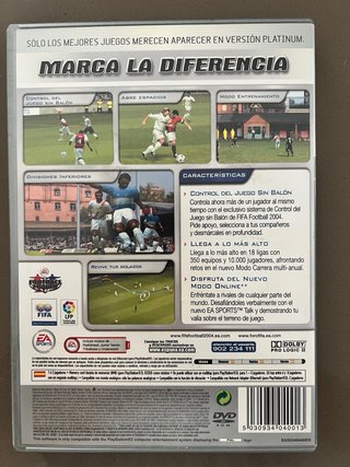 3 Juegos PS2: NBA Live 08, FIFA04, athens 04