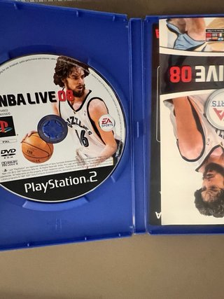 3 Juegos PS2: NBA Live 08, FIFA04, athens 04