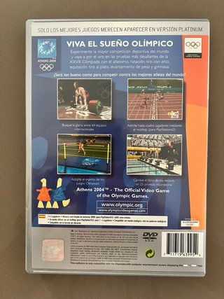 3 Juegos PS2: NBA Live 08, FIFA04, athens 04