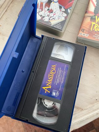 Lote 4 Películas VHS Disney y Aardman