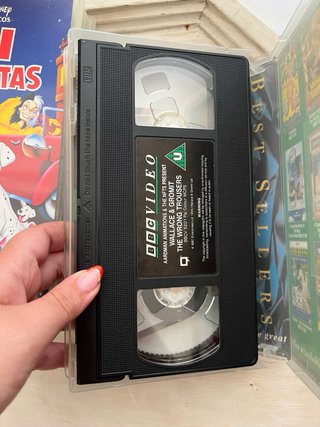 Lote 4 Películas VHS Disney y Aardman