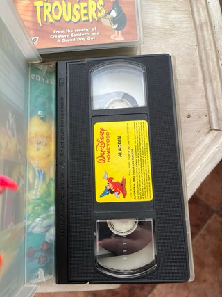 Lote 4 Películas VHS Disney y Aardman