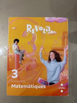 Matemàtiques. 3 Secundària. Revola. Cruilla