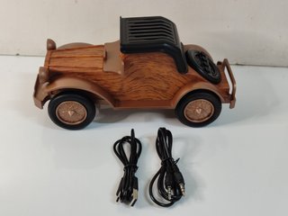 Reproductor música y Radio Coche Vintage