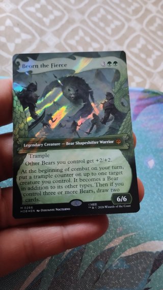 MTG Beorn the Fierce Surge Foil Hobbit