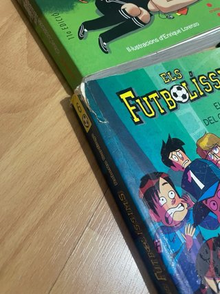 Coleccio llibres “els futbolissims” del 1 al 10.