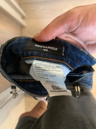 Pantalón vaquero Dsquared2 con parches