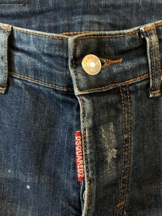 Pantalón vaquero Dsquared2 con parches