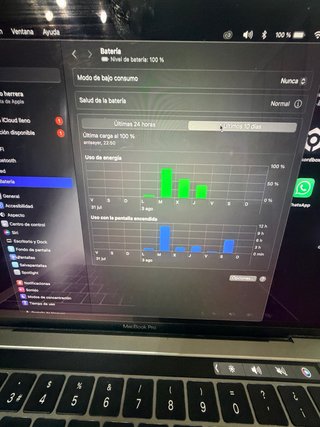 MacBook Pro 13 2019 i5 4 núcleos 8GB