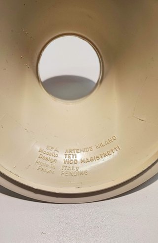 Lampada Artemide Teti Bianco Vintage