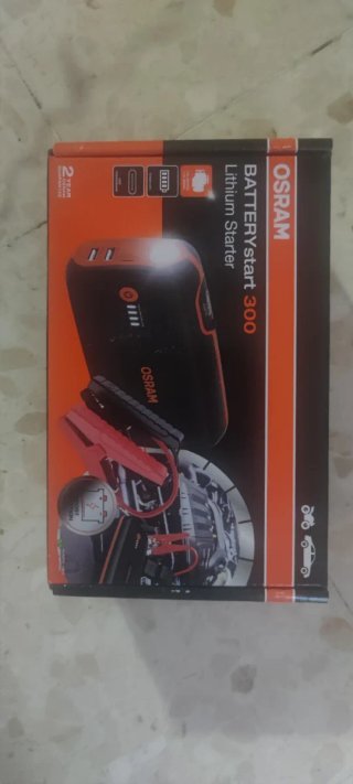 Arrancador Batería Coche OSRAM 300