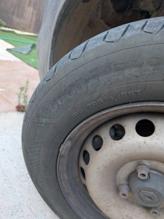 Ruedas con llanta Renault Kangoo