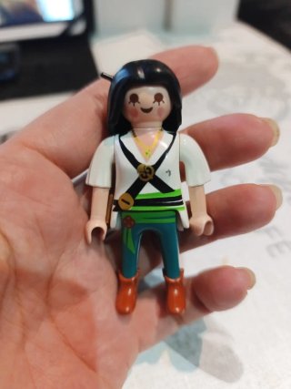 Lote 9 Playmobil están tal y como se ven en la fot