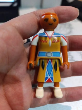 Lote 9 Playmobil están tal y como se ven en la fot