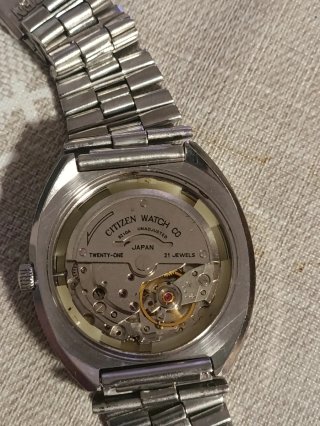 Reloj Citizen Automático Vintage Años 70