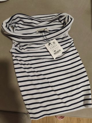 Camiseta Pull&Bear rayas S