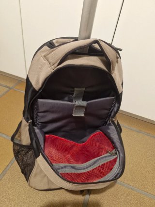 Mochila Samsonite con ruedas y asa