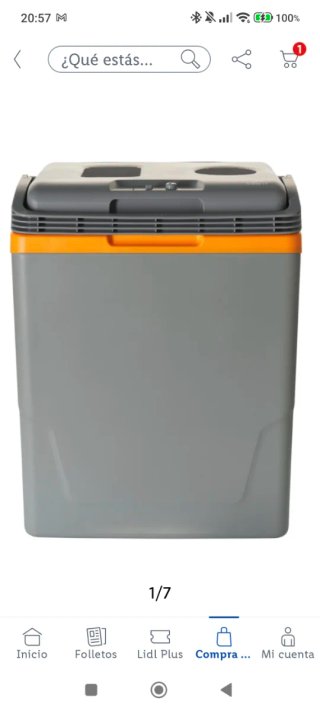 Nevera Portátil Termoeléctrica Crivit