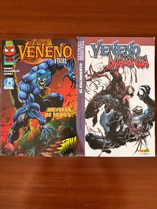 Lote Marvel: Punisher + Veneno/Venom – 4 cómics