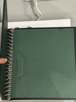Lote 5 álbumes LINDNER verdes 18 anillas cajetín