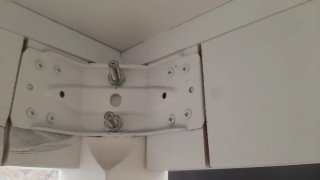 Mesa comedor y 4 sillas madera blanca