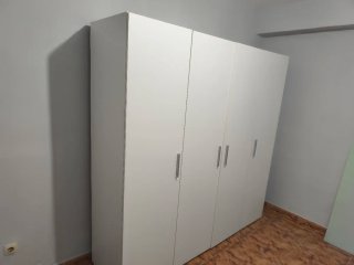 Armario blanco 4 puertas madera